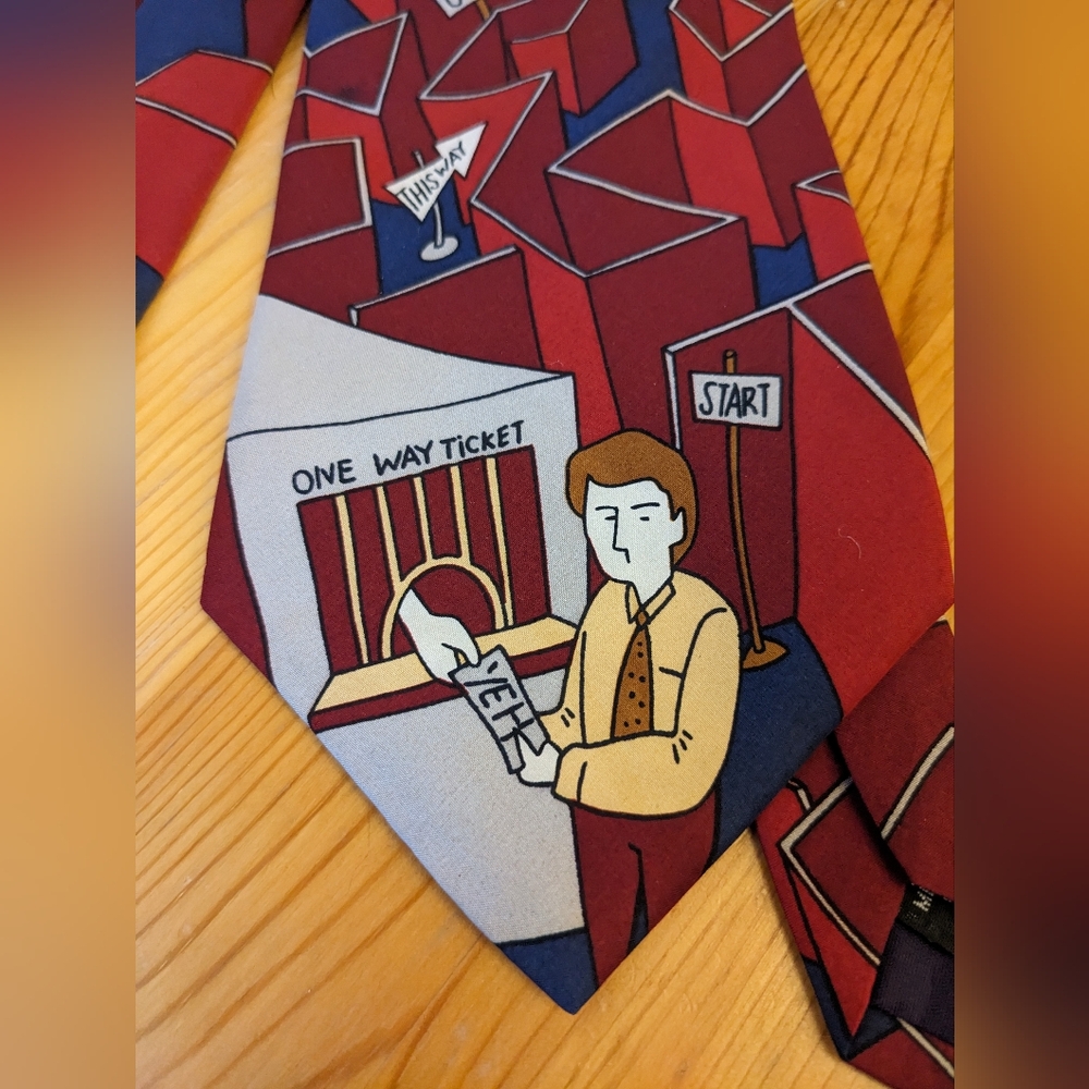 Beatles Silk "Day Tripper" Tie